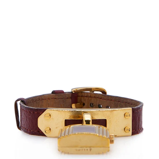 Hermes Leather Epsom Kelly Watch (SHF-16292)